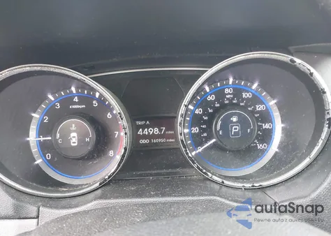 2014 Hyundai Sonata Gls из США, поврежденный, VIN 5NPEB4AC1EH915143